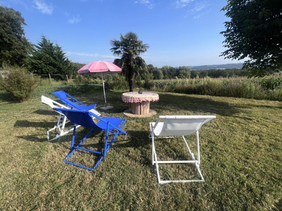 Gite 4/6 Personnes La Melodie Du Bonheur Villa Habas Esterno foto