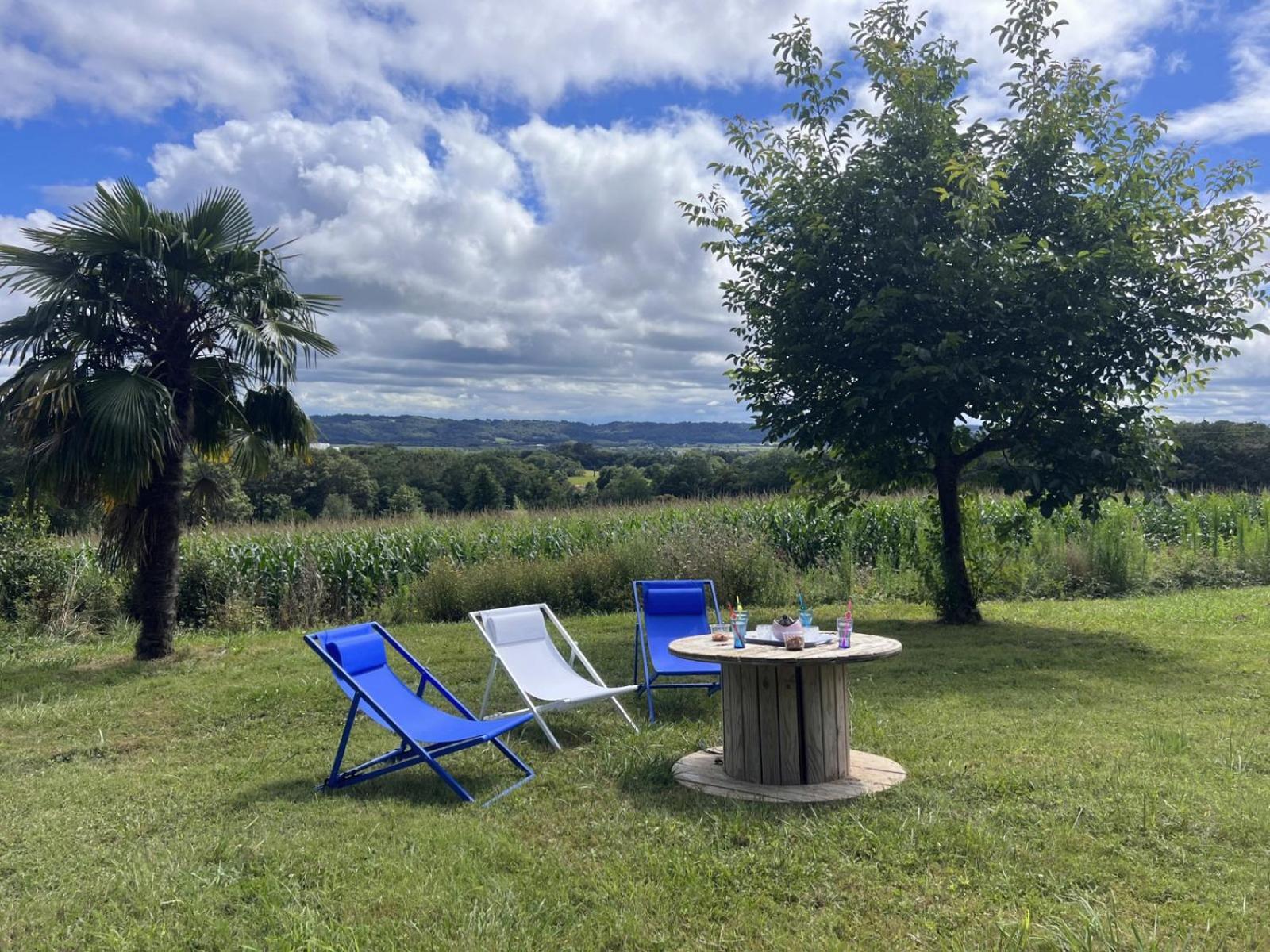 Gite 4/6 Personnes La Melodie Du Bonheur Villa Habas Esterno foto